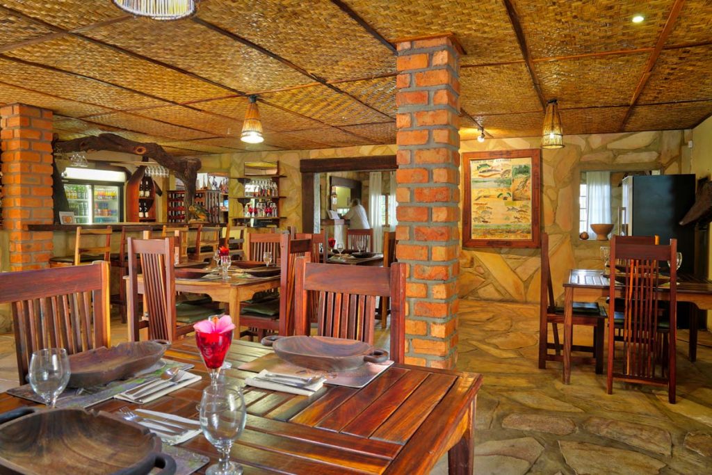 Tambuti Lodge restaurant