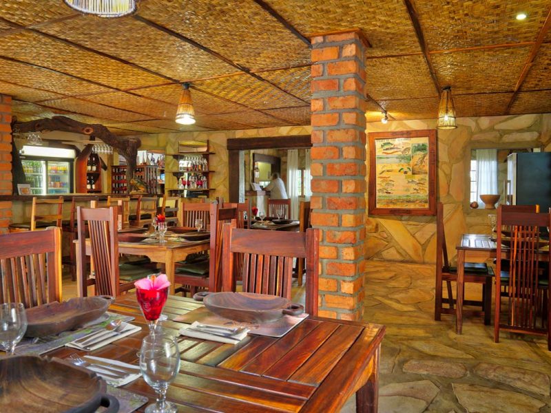 Tambuti Lodge restaurant